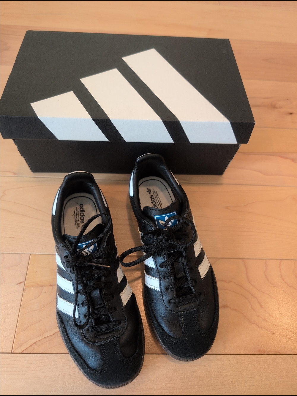 Kid's Adidas US Size 2 Samba Shoes